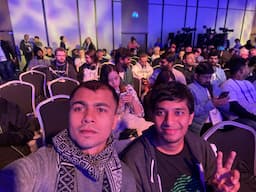 Thumbnail of After finishing a session during the break, a quick selfie 🤳